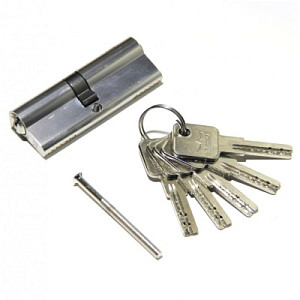 DORMA Цилиндровый механизм CBR-1 100 (50х50) ключ/ключ, никель #227664